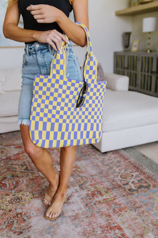 Lola Checkerboard Lazy Wind Big Bag