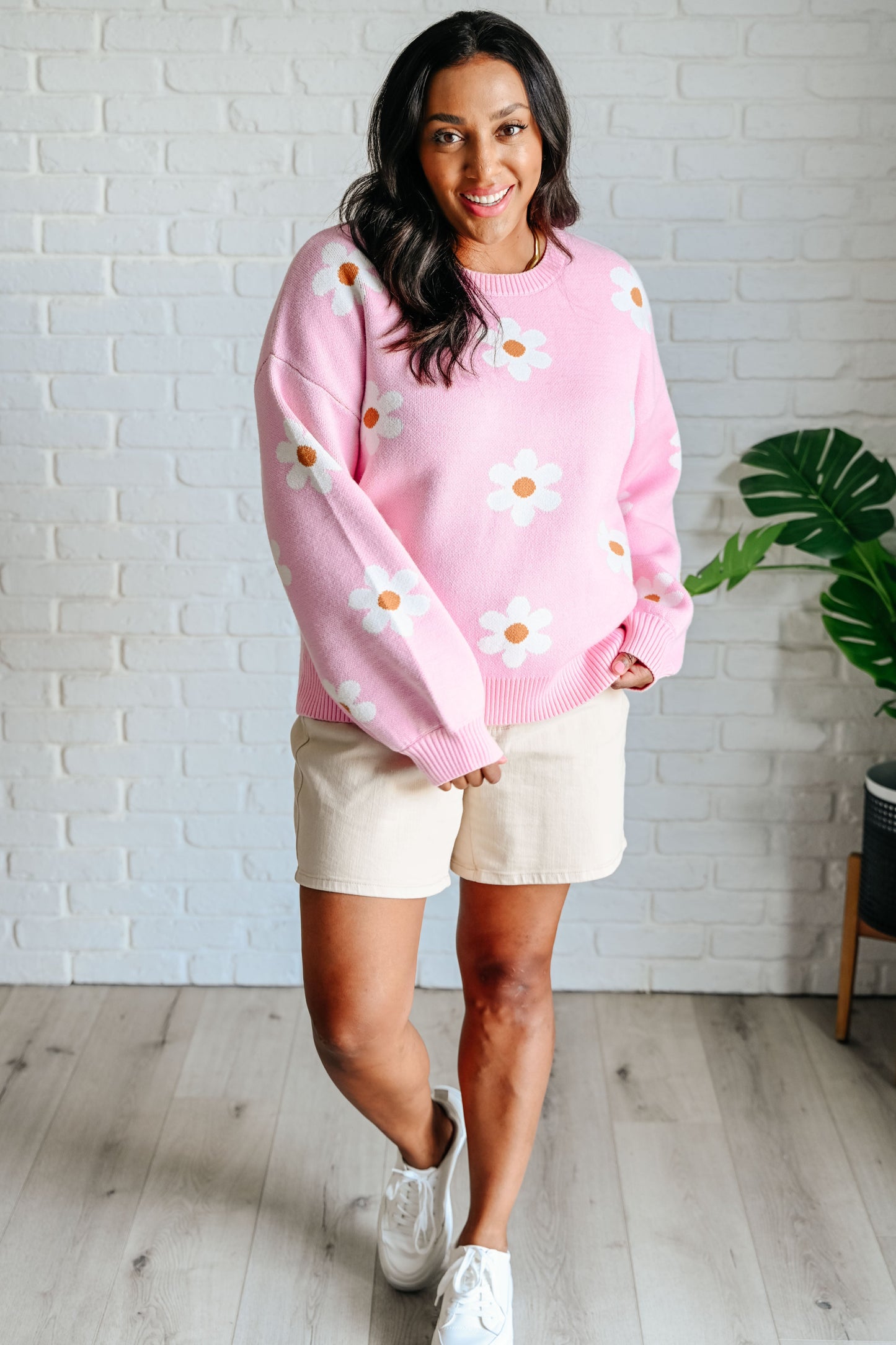 Reese Floral Sweater