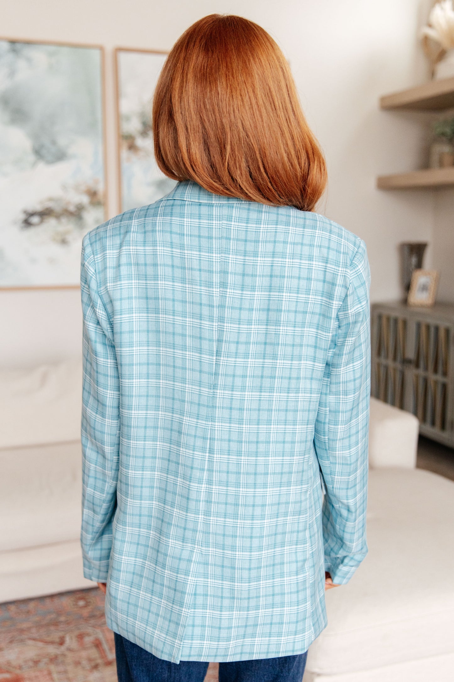 Petra Plaid Blazer