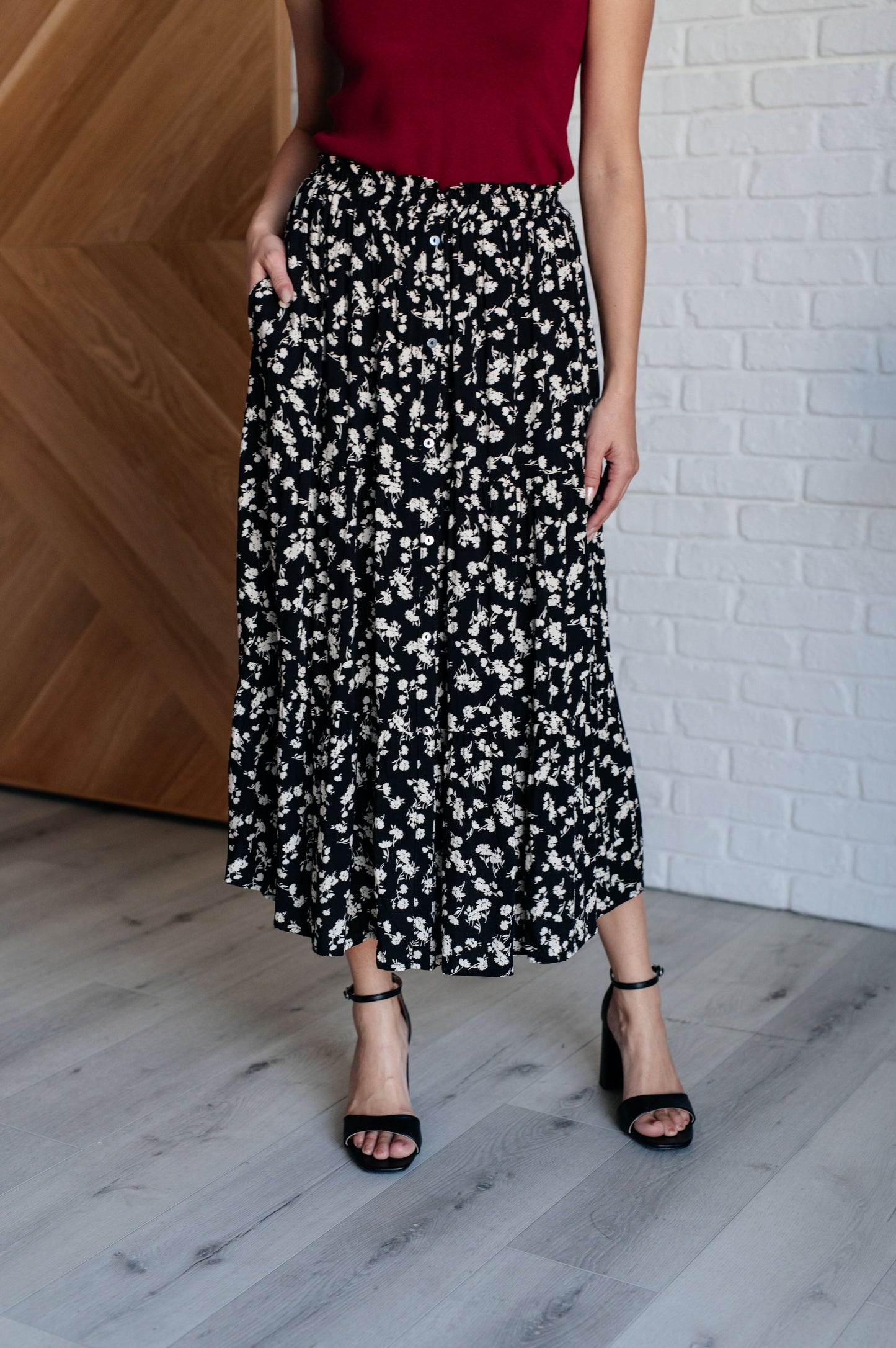 Elaine Floral Skirt