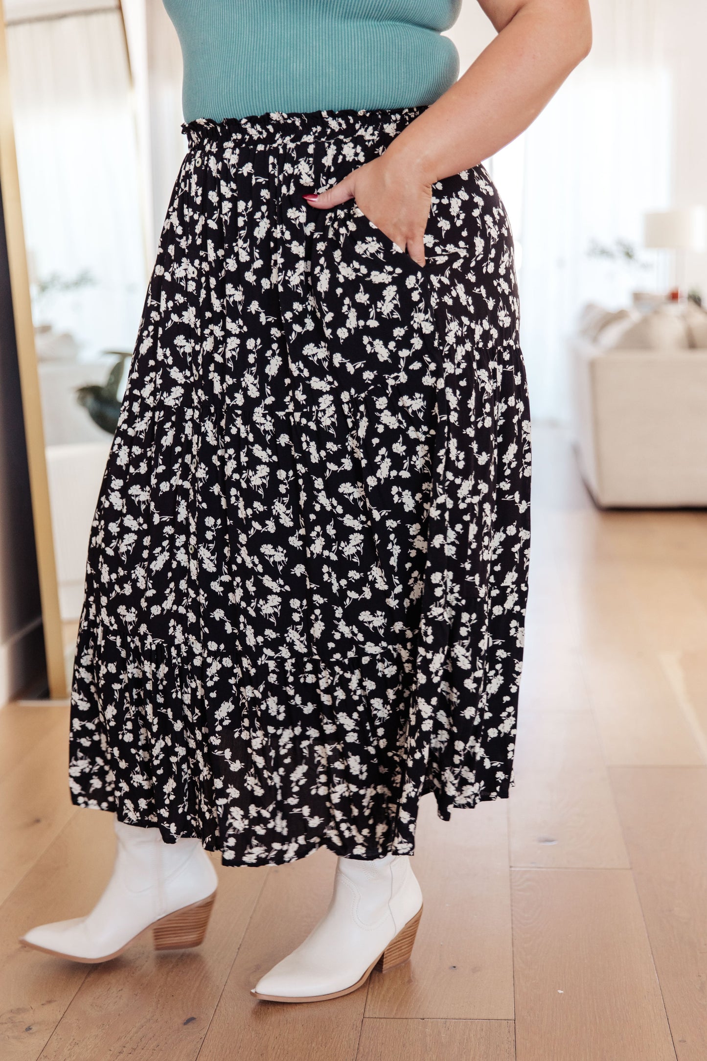 Elaine Floral Skirt