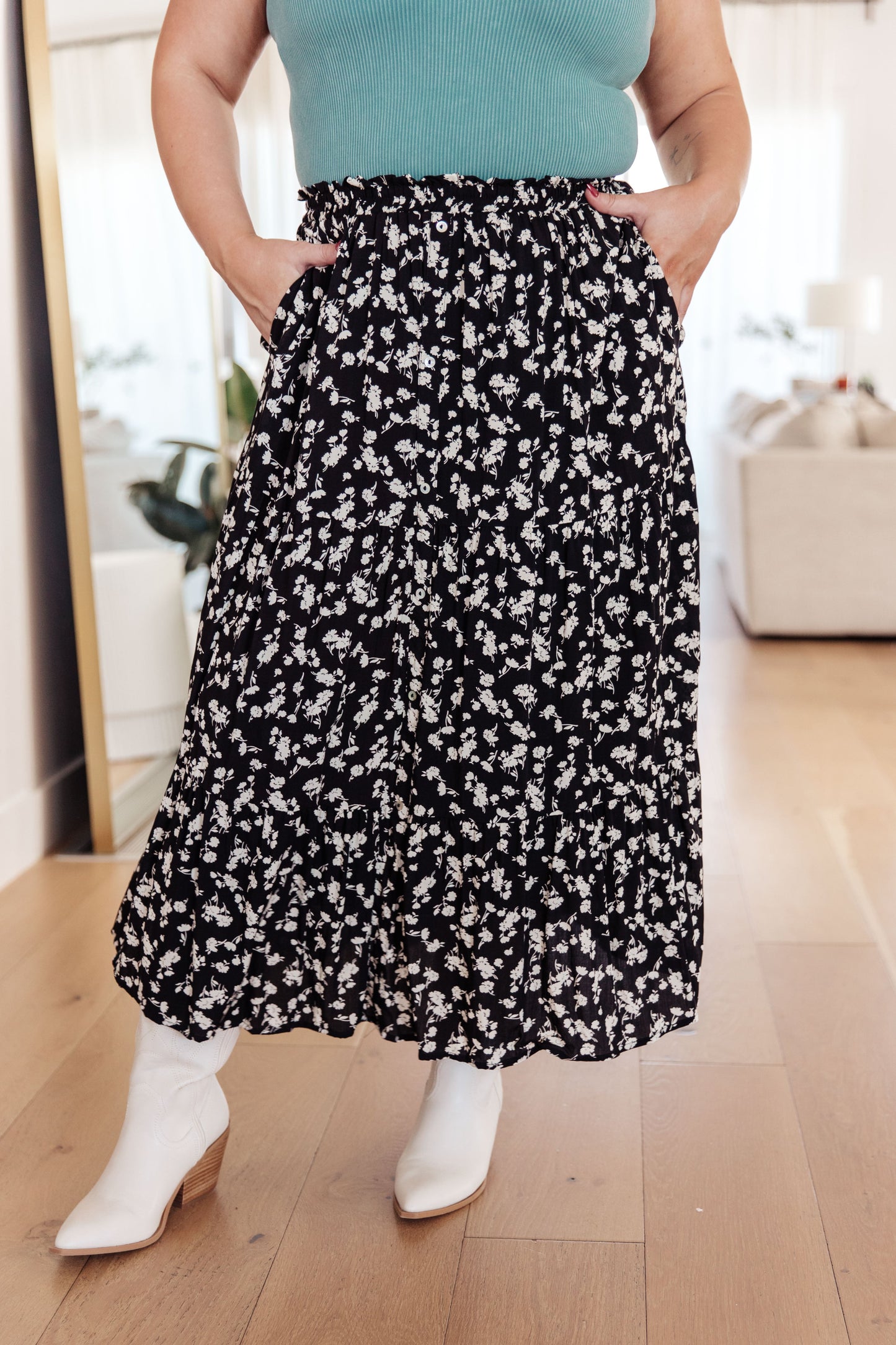 Elaine Floral Skirt