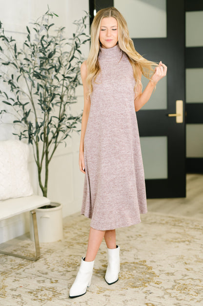 Glinda Dress and Cardigan Set styled for an easy polished everyday look.