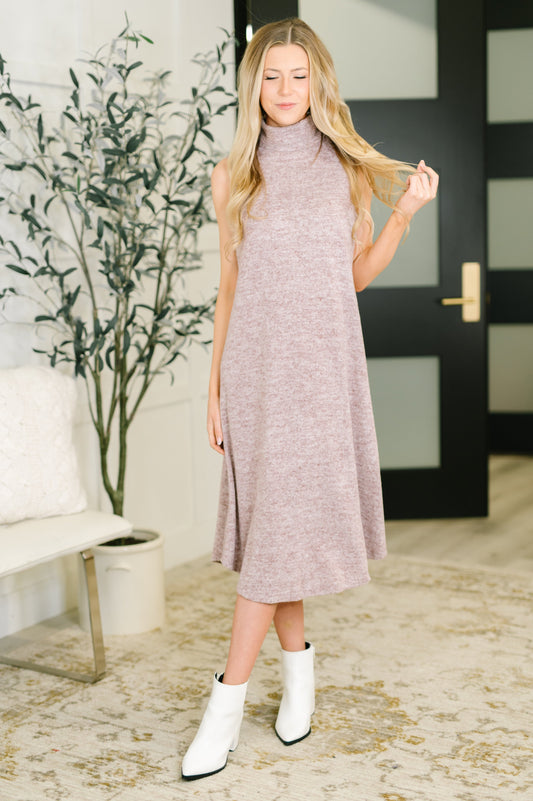 Glinda Dress and Cardigan Set styled for an easy polished everyday look.