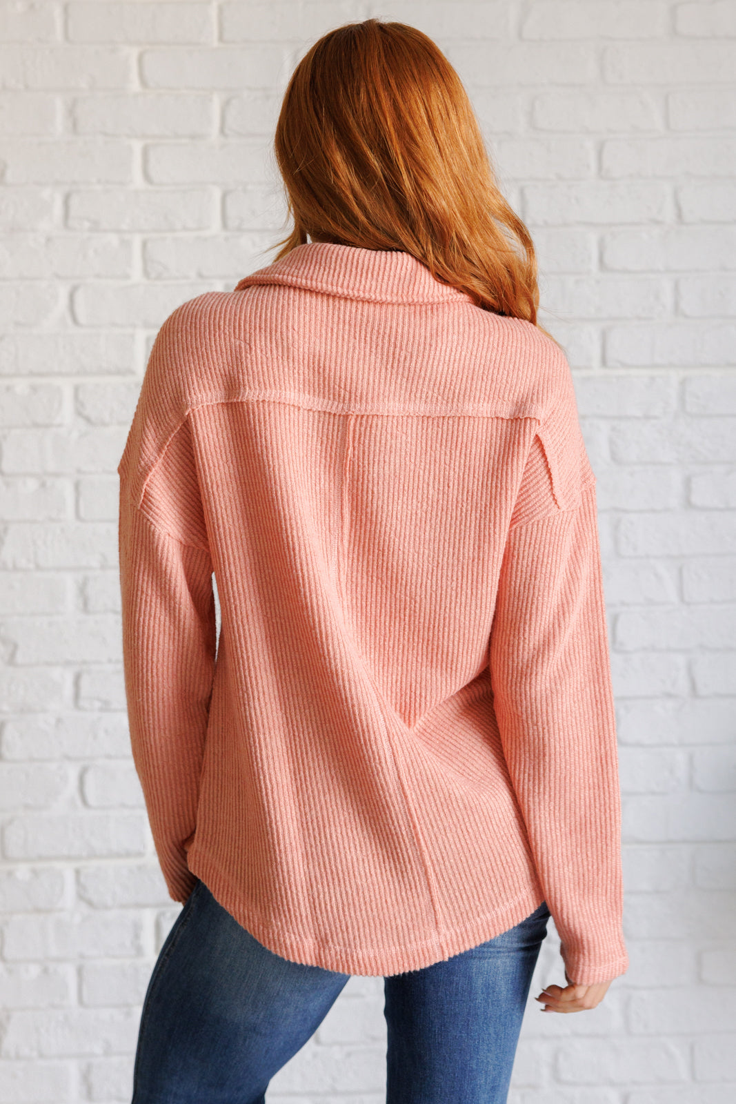 Janet Ribbed Knit Pullover