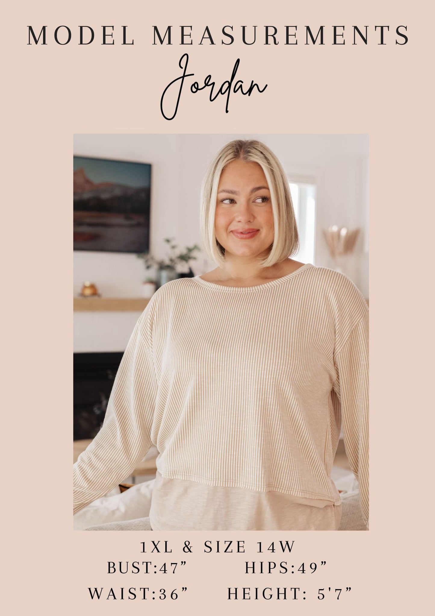 Hadid V-Neck Blouse in Taupe