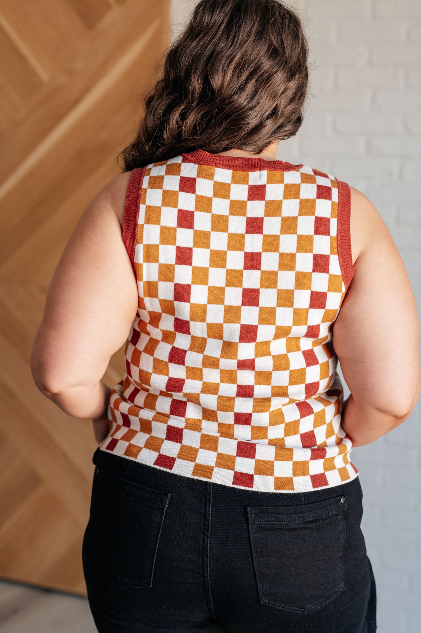 Millie Checkered Tank