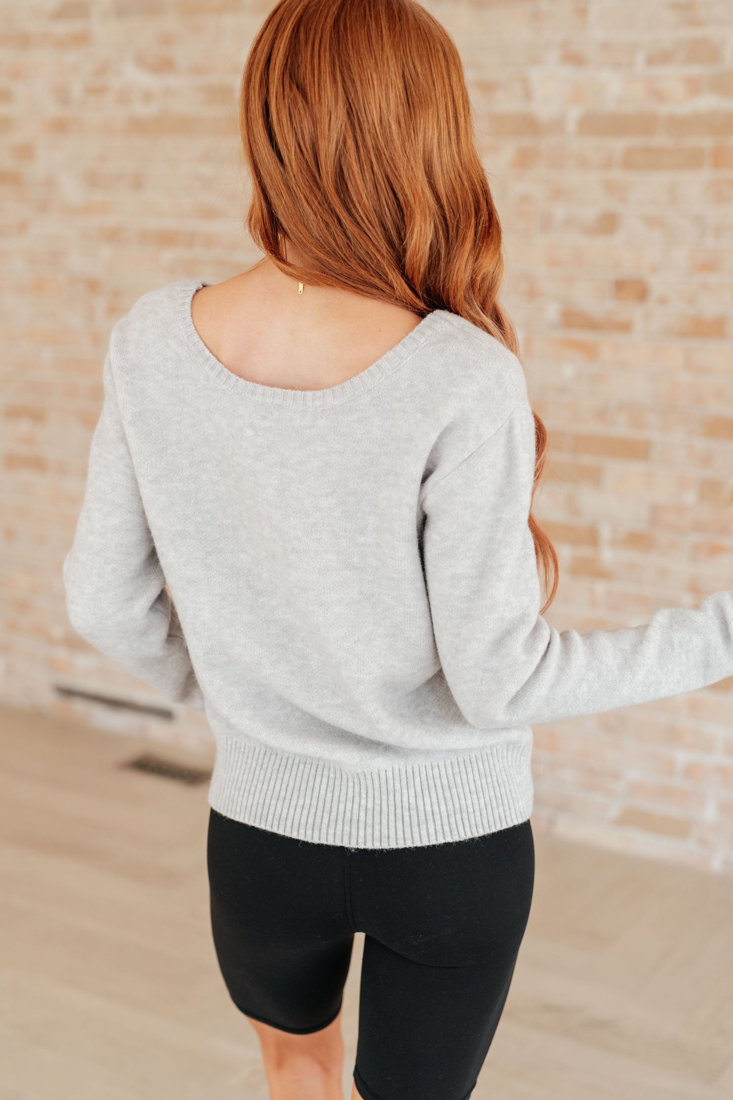 Back view of the Lana Sweater