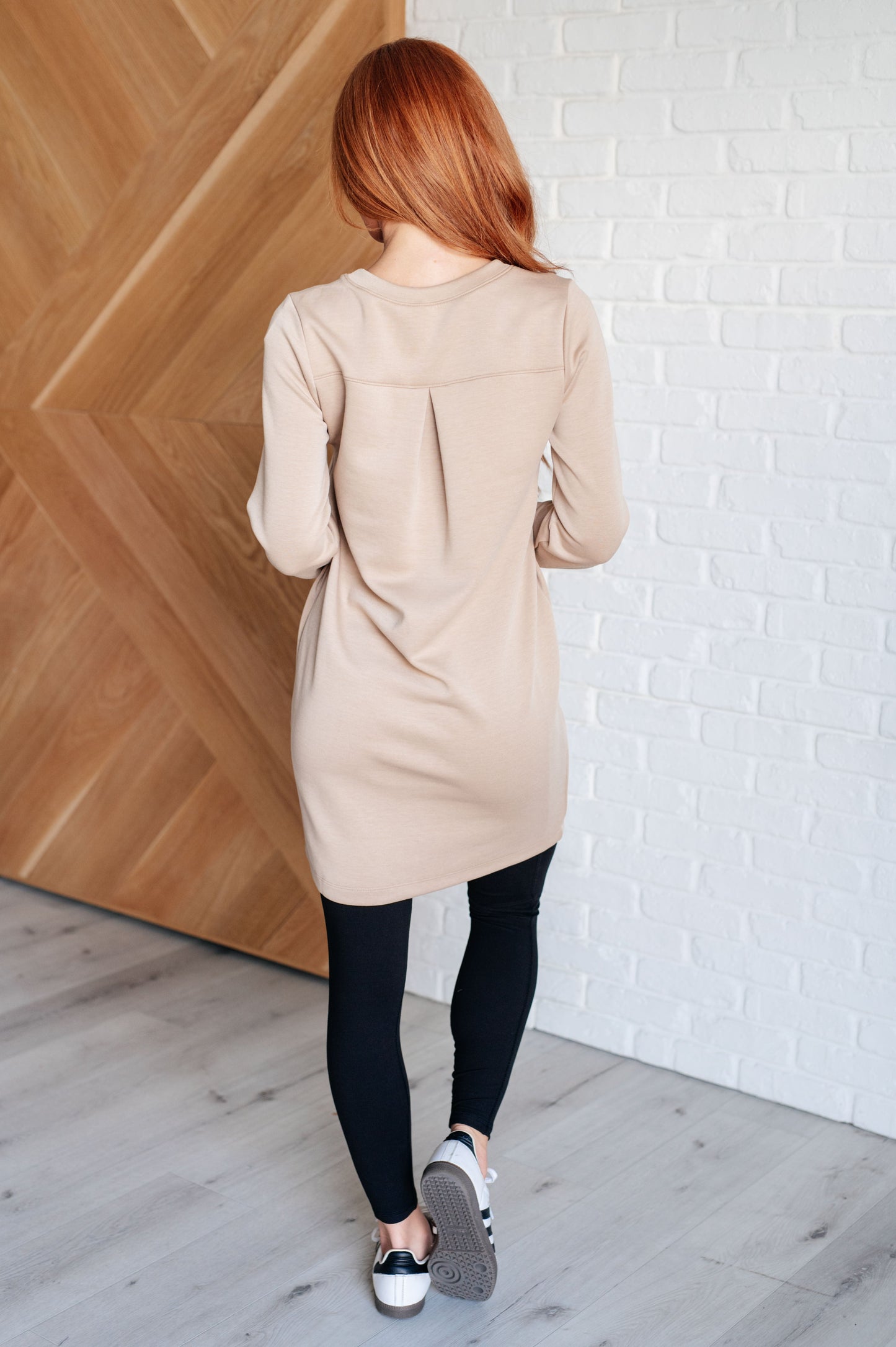 Milani Shift Dress in Khaki