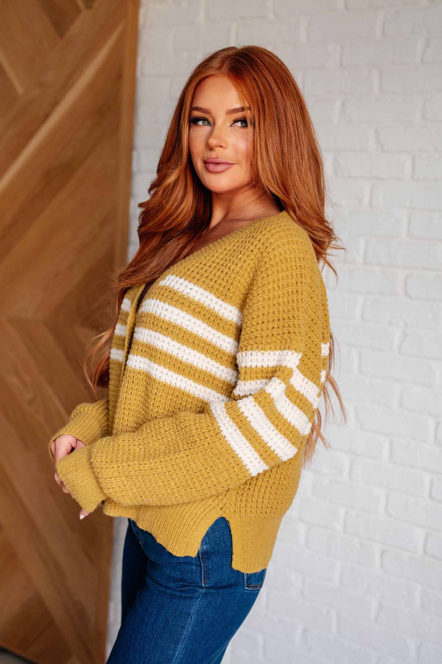 Wren Striped Cardigan