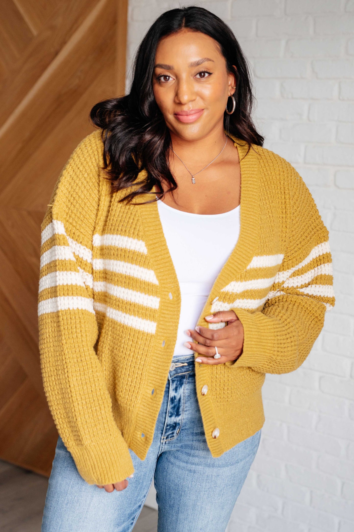 Wren Striped Cardigan