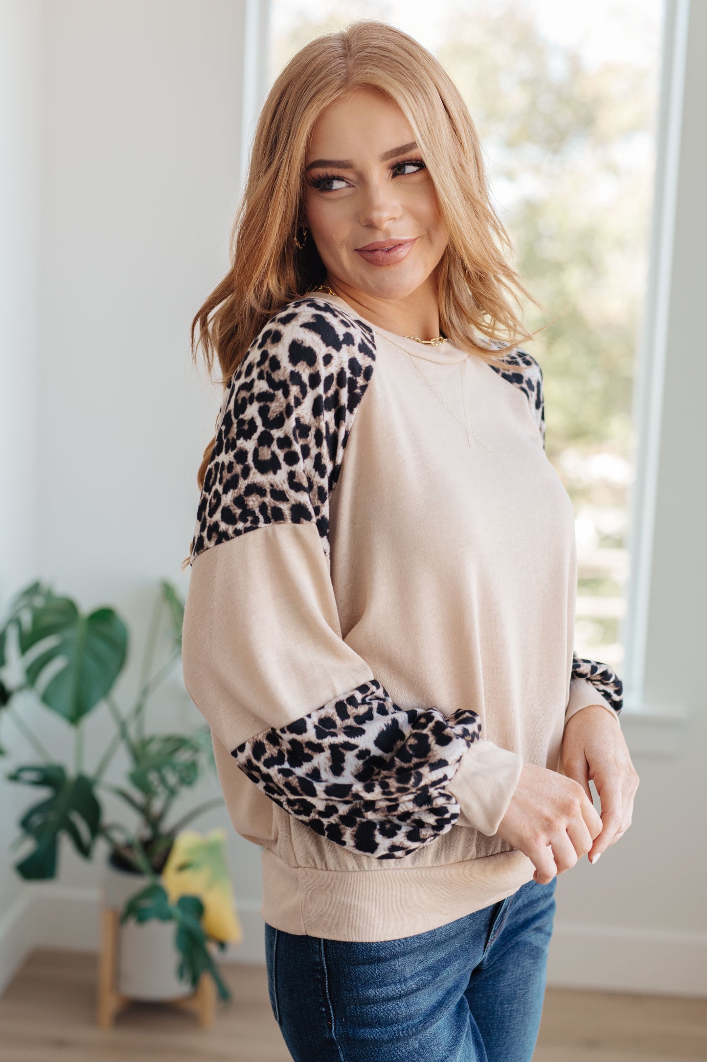 Erin Animal Print Top