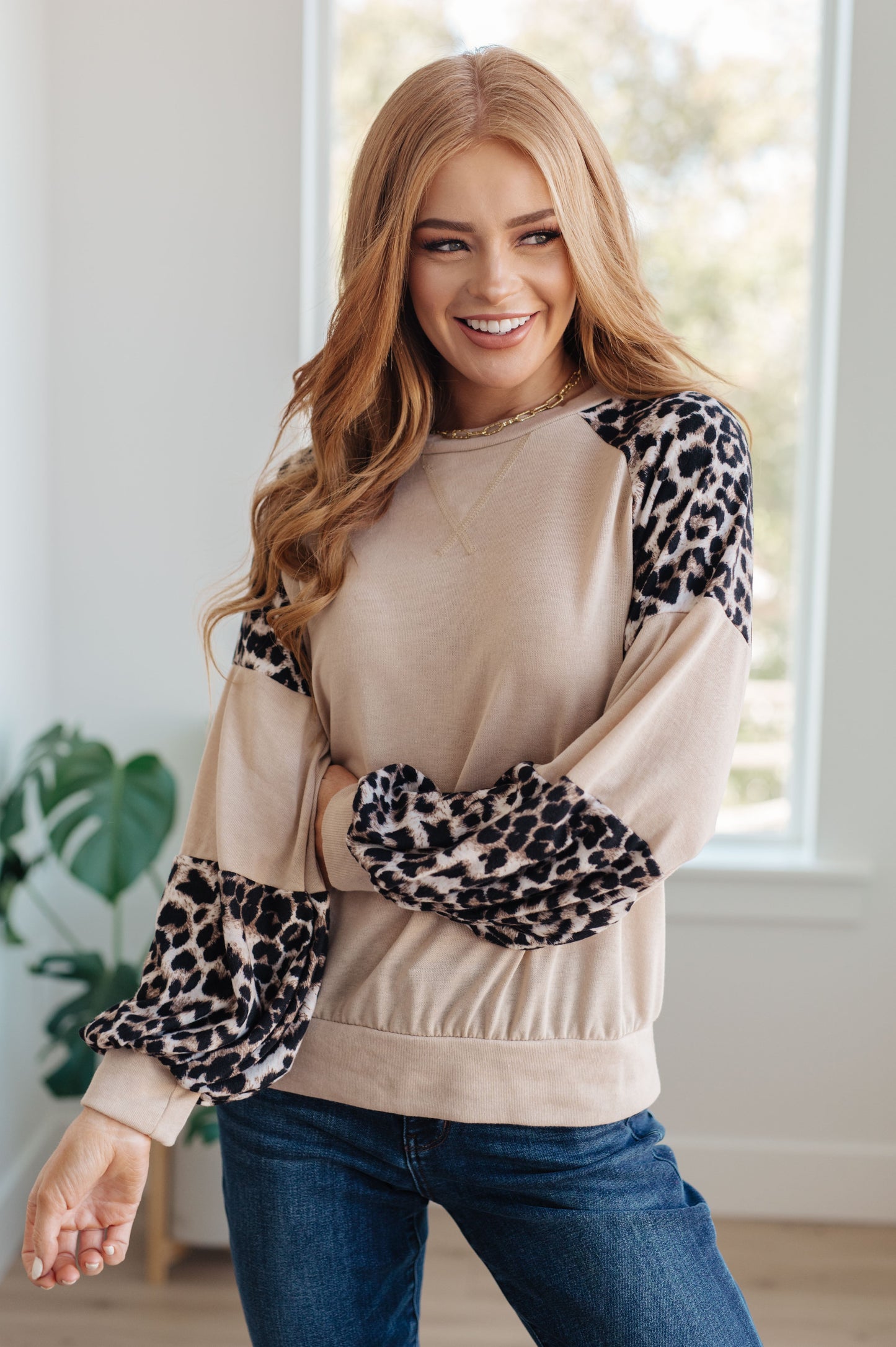 Erin Animal Print Top