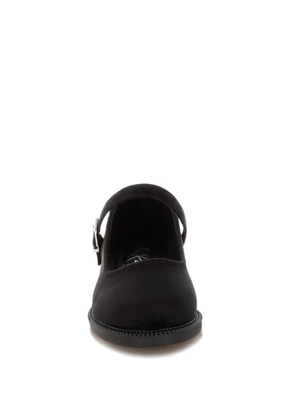 Front view of Stivah Mary Janes showing classic Mary Jane silhouette.