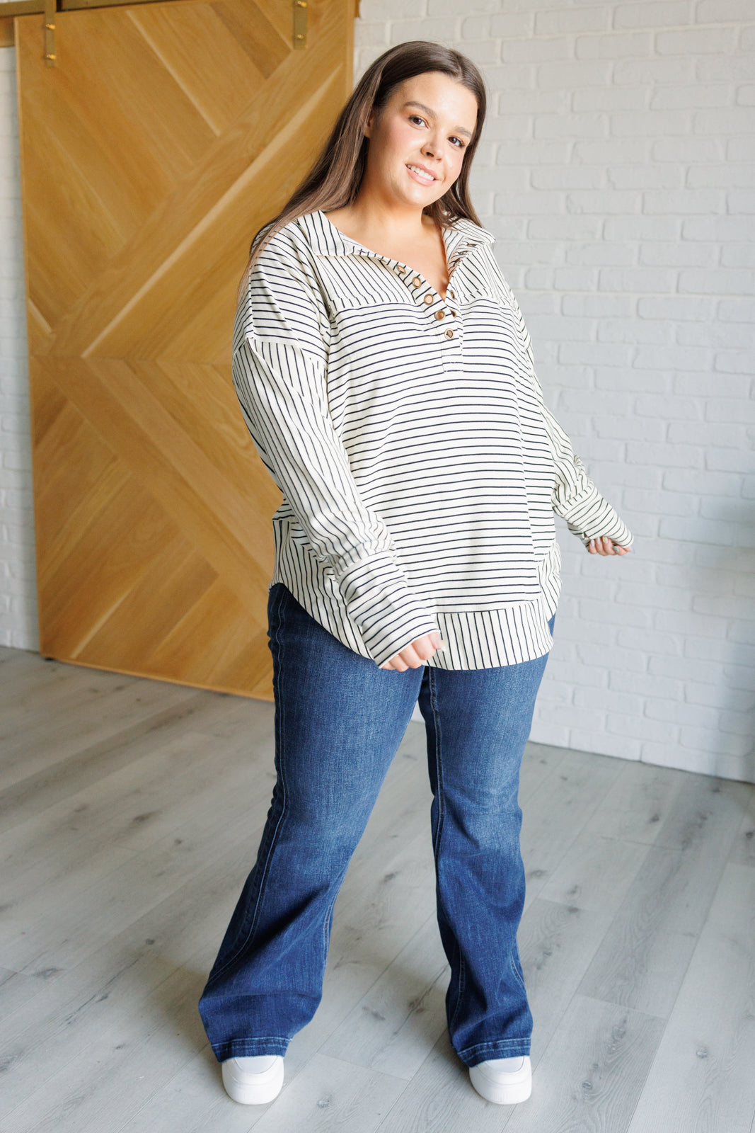 Kira Striped Pullover