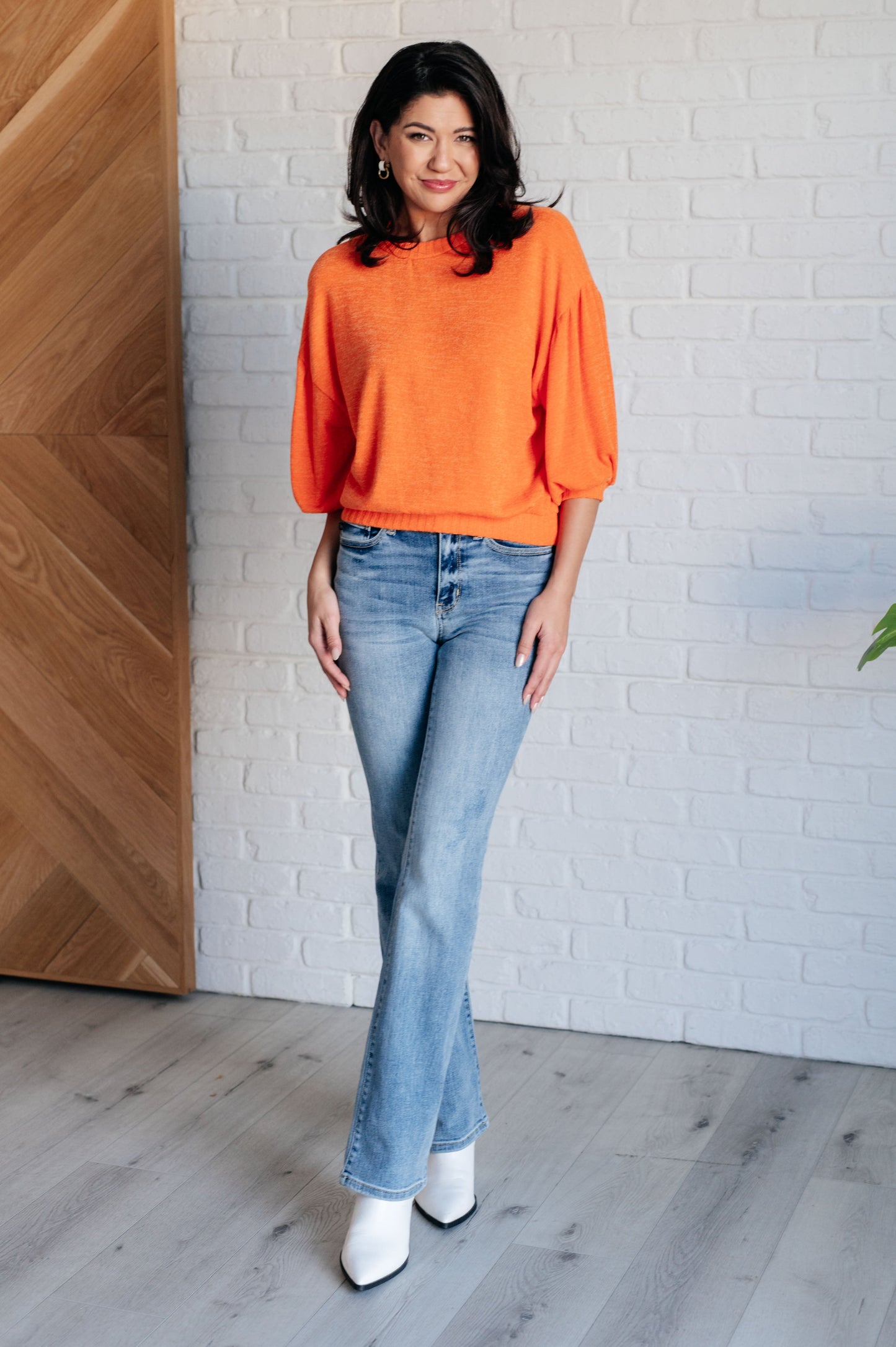 Meghan Sweater in Orange