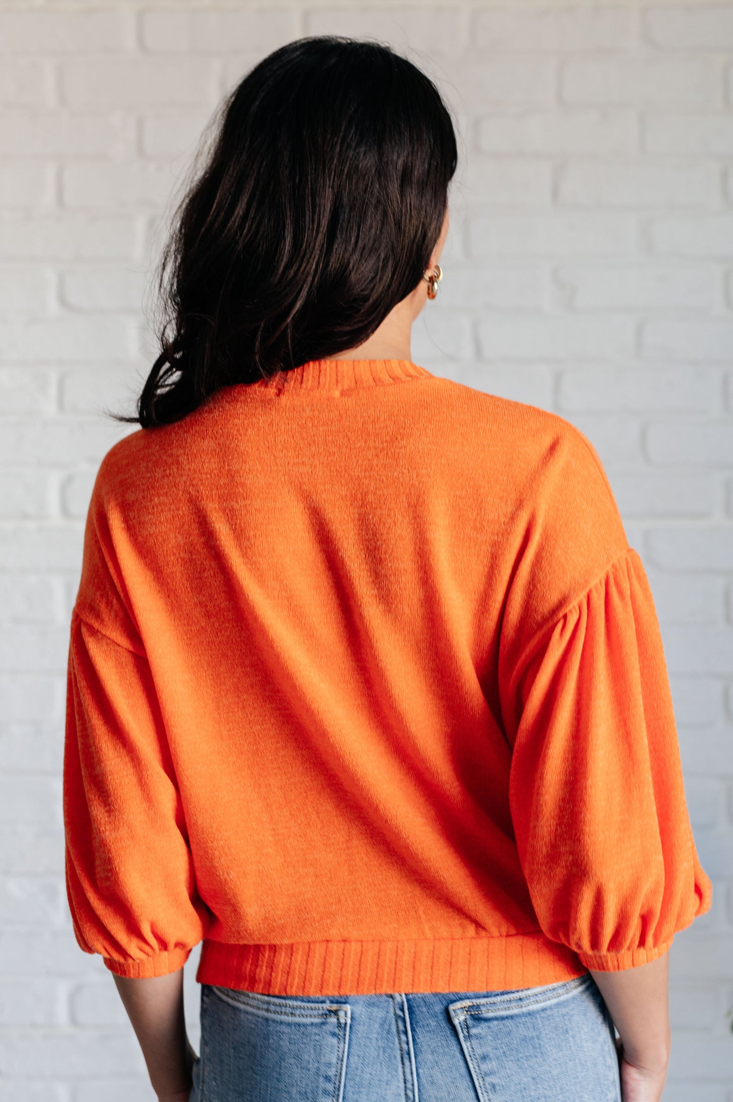 Meghan Sweater in Orange