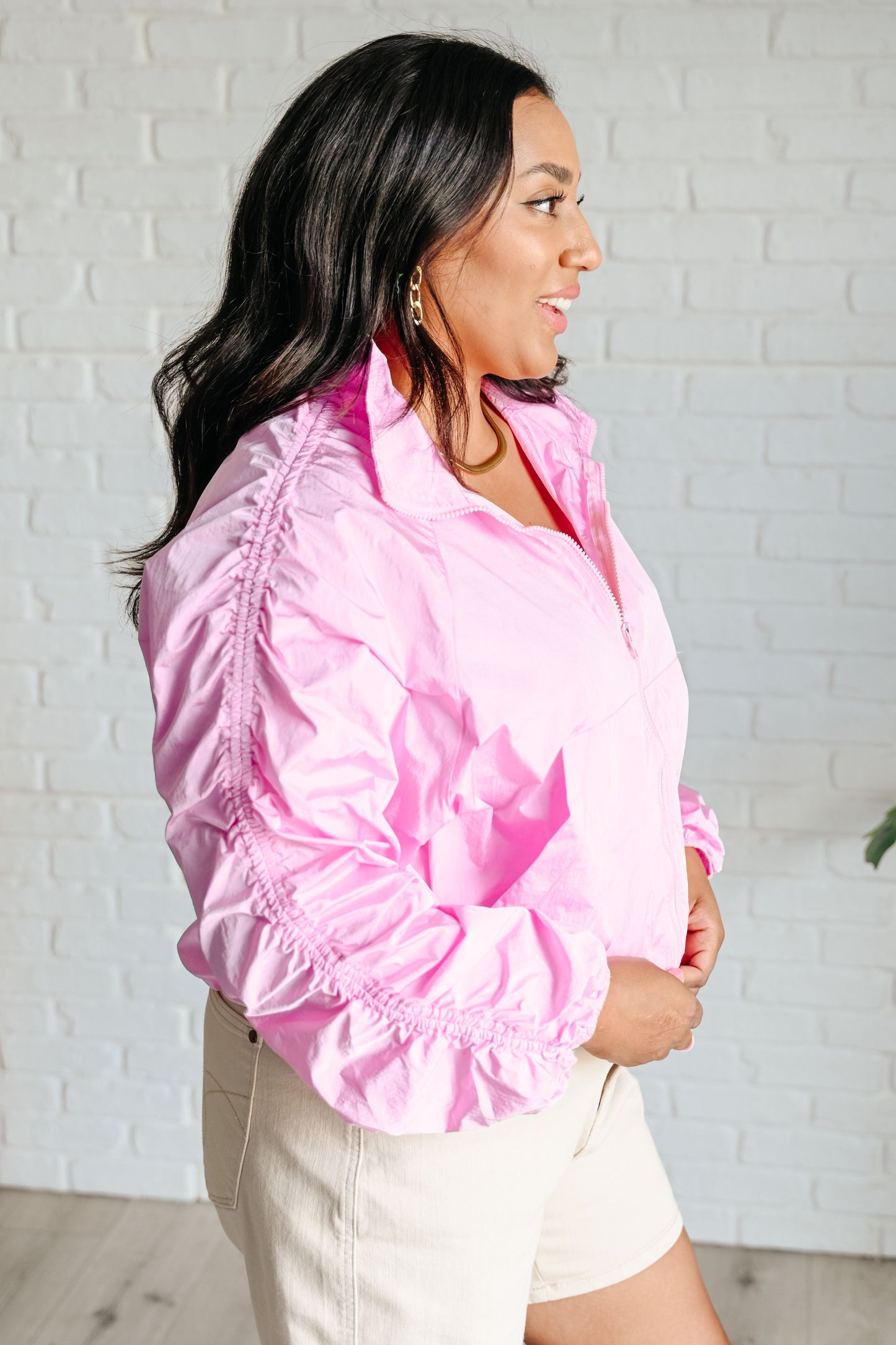 Rumi Pink Windbreaker