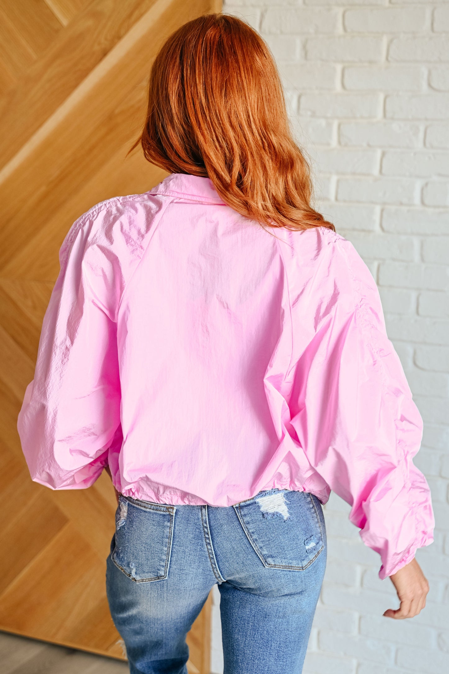 Rumi Pink Windbreaker