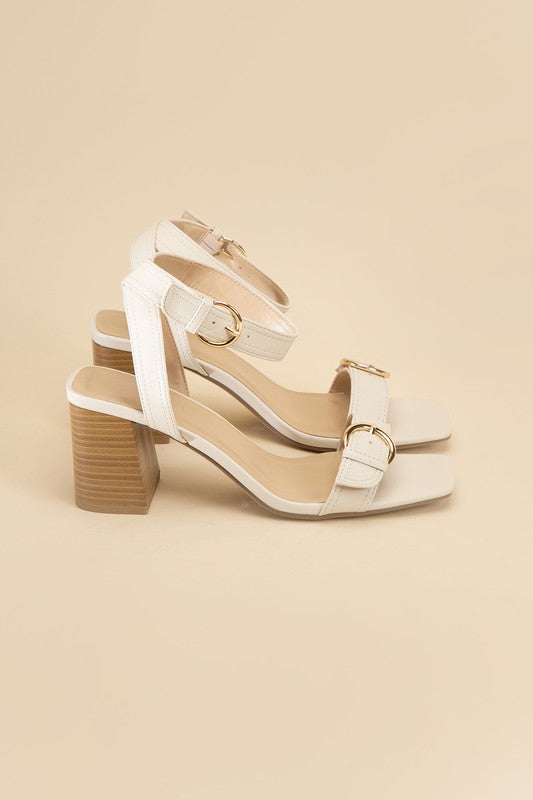 Marishka Buckle Sandal Heel