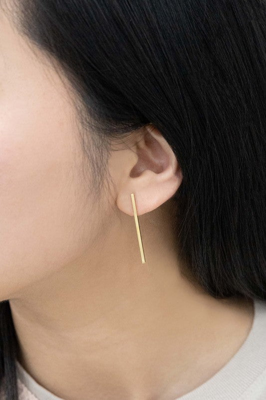 Roma Boss Status Bar Earrings