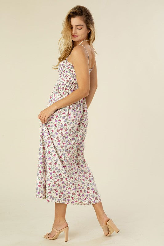 Marcella Smocked Cami Maxi Dress