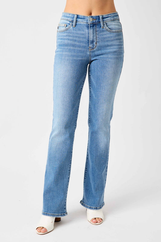 Mona High Waist Straight Jeans by Judy Blue