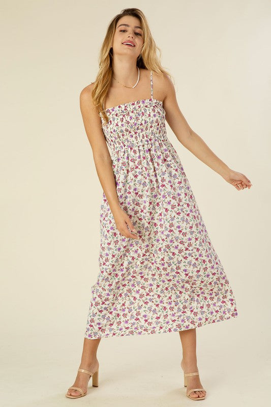 Marcella Smocked Cami Maxi Dress