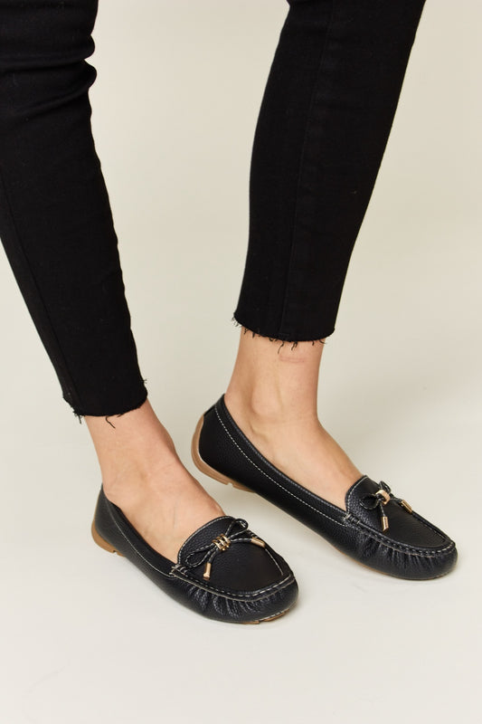 Wrenly Forever Link Slip On Bow Flats Loafers