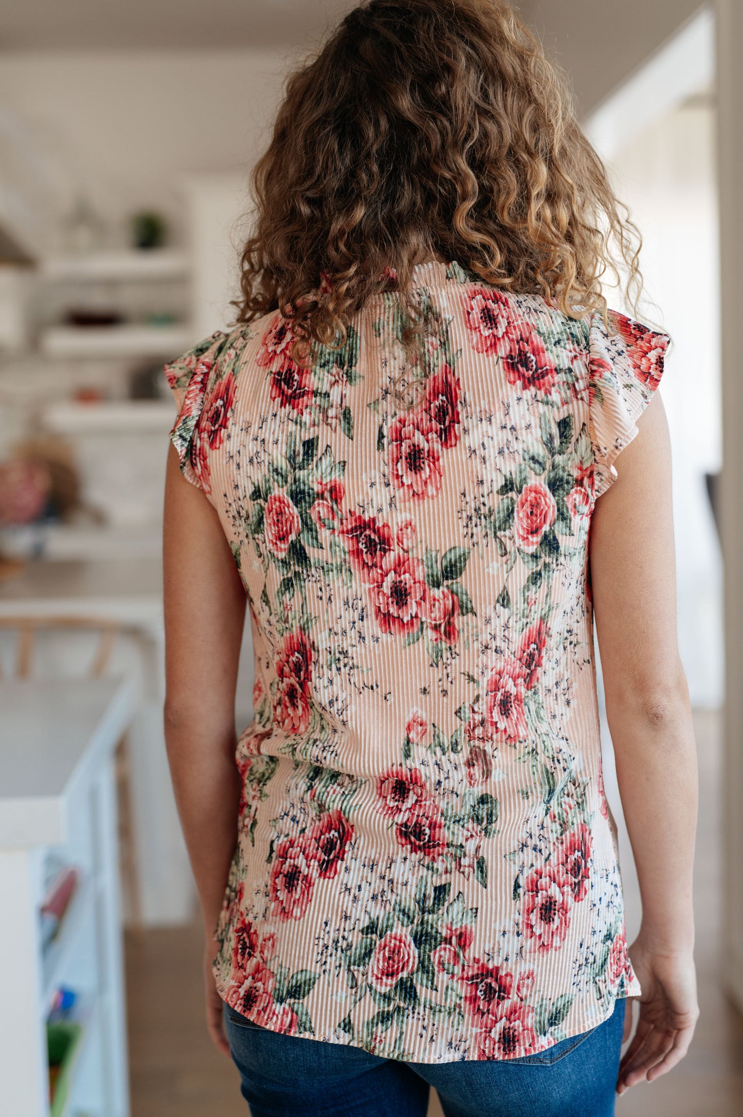 Helena Making Me Blush Floral Top