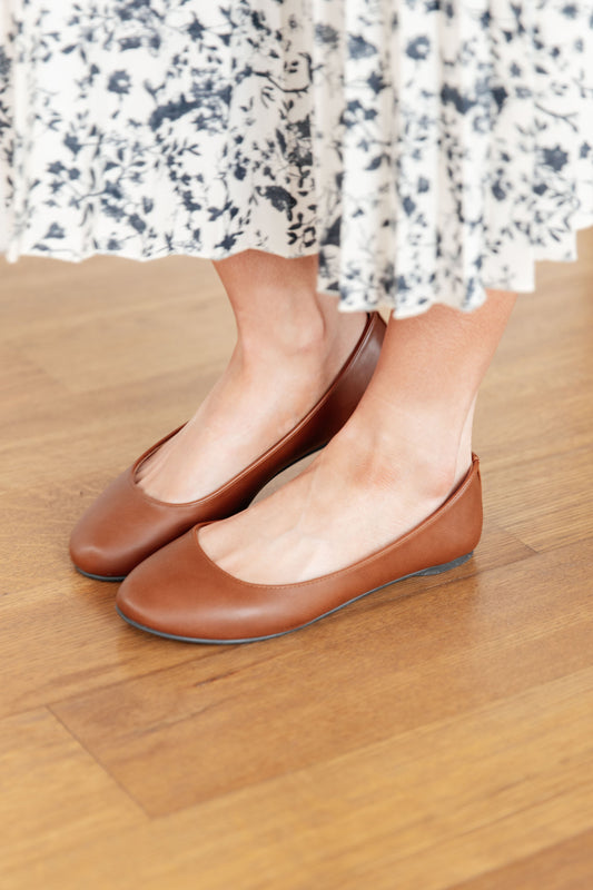 Emory On Your Toes Ballet Flats in Camel