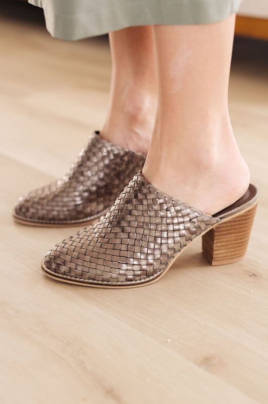 Teeka Walk With Me Woven Mules