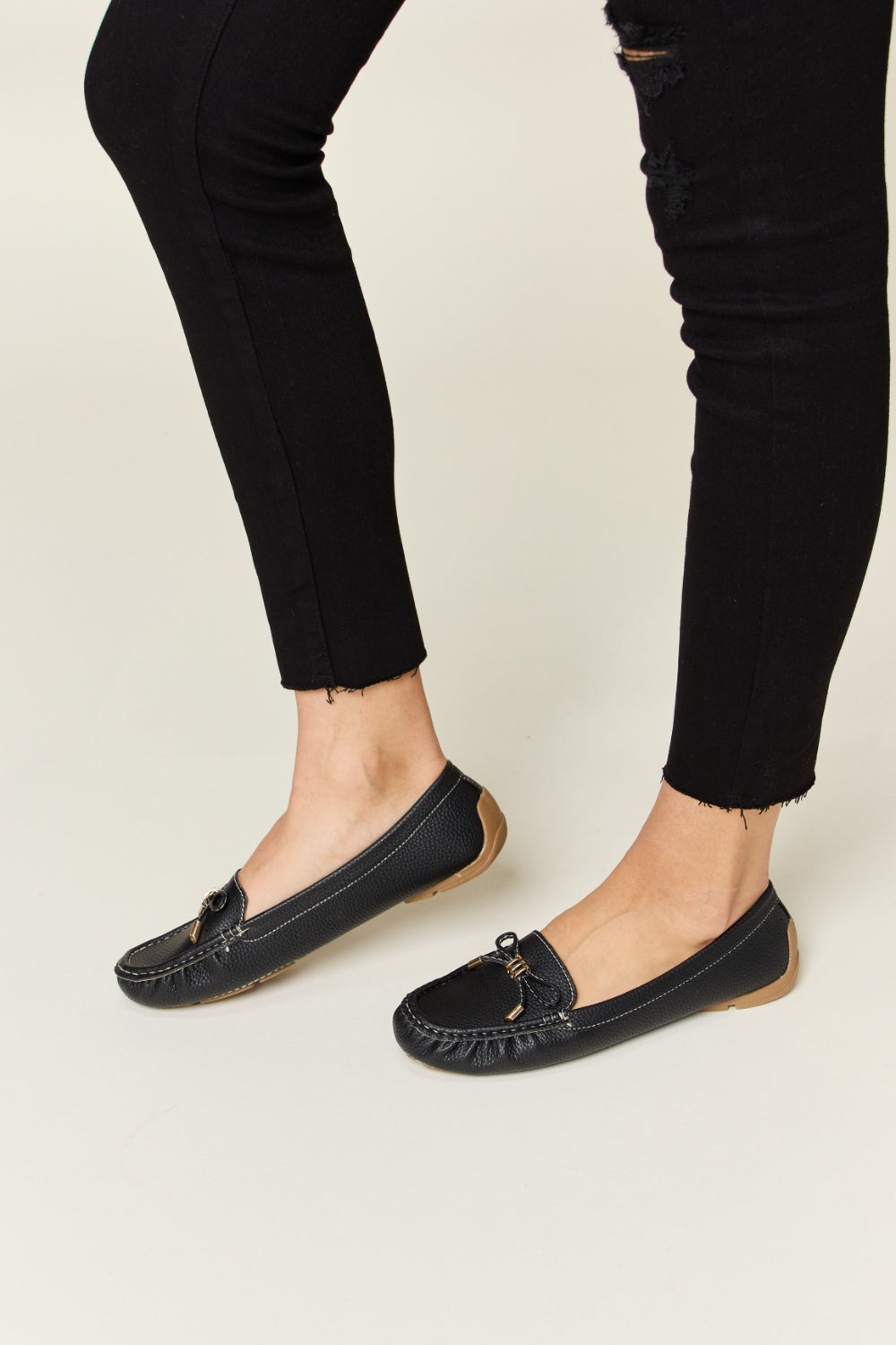 Wrenly Forever Link Slip On Bow Flats Loafers